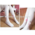 Top sale kids white ballet tube tights pantyhose